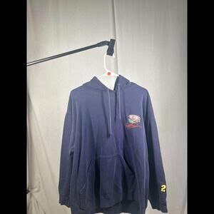 VTG Navy Embroidered Winners Circle #24 Jeff Gordon Hoodie